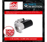 Starter Motor fits VW LT Mk2 2.5D 96 to 06 069911023J 069911023JX 069911023KX