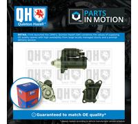 Starter Motor fits VW POLO 9N, Mk5 1.6 06 to 14 Manual Transmission QH Quality