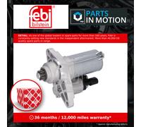 FEBI BILSTEIN 101624 Starter Fits Audi A1 A3 Seat Altea Altea XL Ibiza Skoda VW
