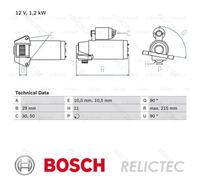 Starter Motor Ford Volvo:FOCUS II 2,MONDEO IV 4,V 5,III 3,S-MAX,V70 3 1251700