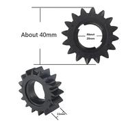 Starter Motor Pinion Gear 16 Tooth Engine Lawn Tractor Mower Part Briggs Stratton 693059 280104S 693058 695708(10 PCS)