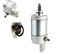 Starter Motor & Solenoid Relay For Foreman 450 TRX450ES 4x4 1998 1999 2000 2001 18638 31200-HM7-003 31200-HM7-A41
