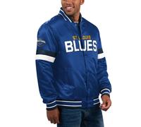 STARTER NHL St. Louis Blues HOMEGAME Varsity Satin Jacket