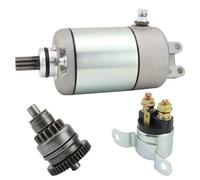 Starter OEM: 420-684-280 420-684-282 420-684-283 410-54079 18823 For Can-Am For Outlander 330 400 Engine Starter Motor Set Motorcycle Starter Motor(3pcs Set)