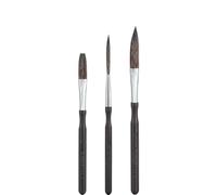 Starter Pinstriping Brush Kit, High Performance Striping Brushes, Long Liner Brush,Script Liner Brush,Sword Brush, Scroll Brushes, Professional Art Paintbrushes Paint Brushes(3pcs)