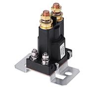 Starter Relay 500A DC 12V SPST Auto Start Contactor Current Relay for 12V Applications Prevents Primary Battery Discharge and Extends Battery Life Phenolic Plastic Construction