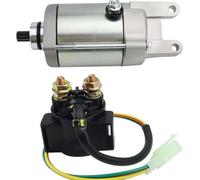 Starter & Relay Compatible With Arctic DVX 250 300 Alterra 300 DS250 MXU Maxxer Mongoose 250 300 Universal Fit Aftermarket Replacement