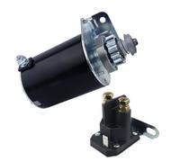 Starter & Relay for 1600 16.5HP Gas 1999 1800 18HP For 593934, 693551, LG693551 SE501848