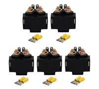 Starter Relay Motorcycle Relay Solenoid Lgnition Switch For Kawasaki EN450 KEF300 Lakota KLF300 KLF400 Bayou KLR650 Electrical Connection Solenoid Switch(5 pcs)