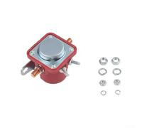 Starter Relay Solenoid 12 Volt for Ford for fiesta 2007-2017 for b-max - High Current Control Switch OEM 8V5T-14B192-AA Black Red(red)
