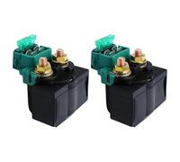 Starter Relay Solenoid Compatible With For EN500 EN500A For Vulcan 1990-1996 For EX250 For Ninja 250 For 250R 1986-2012 Motorcycle Starter Solenoid Relay(2 pcs)