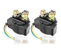 Starter Relay Solenoid Compatible With Hyosung For MS1-125 MS3-250 RT125 RT125D GD250N GD250R GV125 GV250 GV650 Motorcycle Starter Solenoid For Relay 31800HG5100(2 pcs)