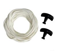 Starter Rope for Recoil Mechanism on For Lawn Mowers Generators Pressure Washers and Snow Blowers 4mm or 5mm Diameter (5mm*33ft)