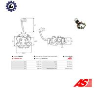 AS-PL S0961PR Starter motor