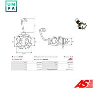 AS-PL S0961PR Starter motor