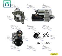 SIDAT S12VA0002A2 Starter motor