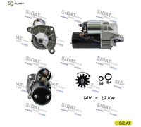 SIDAT S12VA0002A2 Starter motor
