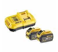 Starter Set FlexVolt 2x Batteries DCB118 Fast Charger Charger Tools NEW