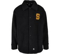 Starter Sherpa Shirt Men's Jacket Logo Patch Shirt Jacket between-Seasons New