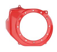 Starter Shroud Fan Flywheel Cover Red Metal Recoil Pull Starter Cooling Fan Cover Replacement for GX160 5.5HP GX200 6.5HP Engines