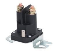 Starter Solenoid 691656 555375GS 790951, Lawn Mower Starter Relay Solenoid Switch, 12V 300A with 3 Terminals for Troy - Bilt Generator Engines and Compatible