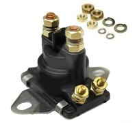 Starter Solenoid for Motor Start Circuits with Flat Bracket Mounting and Part Number 18 5816 Alignment