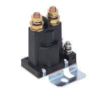 Starter Solenoid Relay 500A 30W Brass Coil Stainless Steel Motor Starter Relay 12VDC for Car ATV UTV Snowmobile Cart Lawn Mower