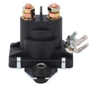 Starter Solenoid Relay, Magnetic Switching Relay for Lawn Mower, 12V Solenoid Relay with Good Conductivity Copper Coils, Wear ABS Shell, Replacement for ATVs Snowmobiles