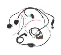 Starter Solenoid Relay Motorcycle Starter Solenoid Relay Ignition Switch For 50 70 90cc 110cc 125cc Wiring Harness Coil CDI Quad Dirt Bike