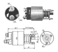 Starter solenoid switch 46005 MEAT & DORIA for OPEL ASTRA G Hatchback CORSA C