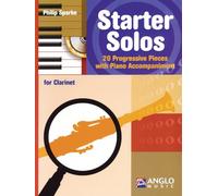 Starter Solos for Clarinet: 20 Progressive Pieces with Piano Accompaniment