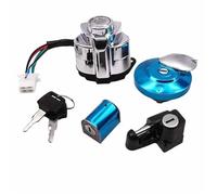 Starter Switch Motorcycle Steering Lock Set Ignition Switch Fuel Gas Cap For H-ONDA For Shadow VLX 600 (VT600) 1988-2014 2013 2012 2011 2010 2009 2008