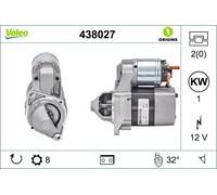 Starter VALEO 438027 for MERCEDES-BENZ