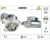 Starter Valeo 446502 for FORD MAZDA VOLVO