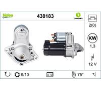 Starter valeo for BEDFORD BLITZ 2.0 438183