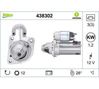 Starter valeo for FORD C-MAX II 1.6 438302