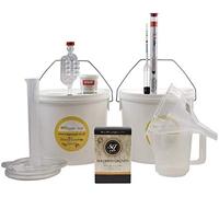 Starter Wine Making Set - Solomon Grundy Bilberry (Blueberry) 6 Bottle Size Country Wine Kit with Equipment - Home Made Homemade Wine