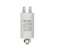Starting capacitor for electric motors, 450 V, capacity: 1.5 µF, 4 pin/M8