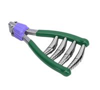 Starting Clamp Zinc Alloy Steel for Badminton Racket Stringing 4 Spring Tool for Tennis Players (Green)