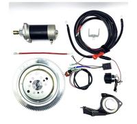 Starting Motor FOR F30HMHS L HWL MHL 2 Stroke 496CC T25 E30 25HP 30HP T30 ELECTRIC START KIT FOR OUTBOARD STARTER MOTOR FLYWHEEL CHARGE COIL Starter(Without Coil)