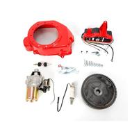 Starting Motor For GX160 5.5HP GX200 6.5HP Electric Start Kit Flywheel Starter Motor Engine Ignition Switch COIL FAN COVER Starter