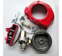 Starting Motor FOR GX160 GX200 5.5HP 6.5HP 7HP 2KW 3KW HOUSING STARTER MOTOR FLYWHEEL CHARGE COIL ELECTRIC START KITS Motor Boot Starter