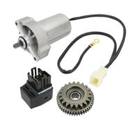 Starting Motor For Polaris For Sportsman 90 For Outlaw 90 07-16 For Sportsman 110 For Outlaw 110 16-23 0453478 0454952 1962 Starter Gear Relay Set Starter