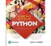 Starting Out With Python, 4Th Edition