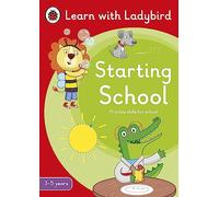 Ladybird – Starting School: Learn with Ladybird Activity Book (3-5 years) – Ideal for home learning