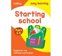 Starting School Ages 3-5: Ideal for home learning (Collins Easy Learning Preschool)