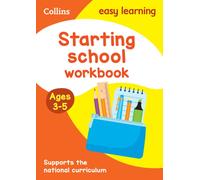 Starting School Workbook Ages 3-5