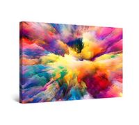 Startonight Canvas Wall Art Abstract - Color Clouds - Artwork Large Painting Stretched and Framed Print, Modern Artwork for Bedroom or Living Room Office, 80 cm x 120 cm