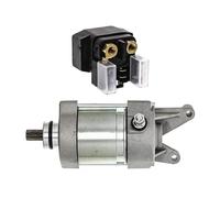 Startor Motor Motorcycle Starter Motor Solenoid Kit For YZF R1 For YZFR1 2009 2010 2011 2012 2013 2014 14B-81890-00-00 5JW-81940-02-00 Engine Starter Motor