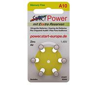 StartPower - 12 Batteries for Hearing Aids - Type A10-1.45V - 100mAh - PR70